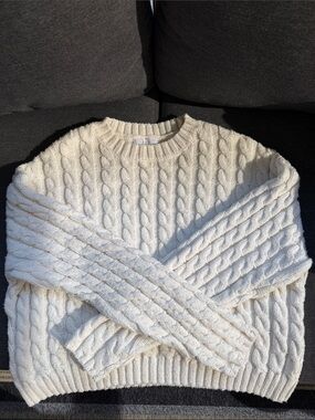 Zara cream sweater